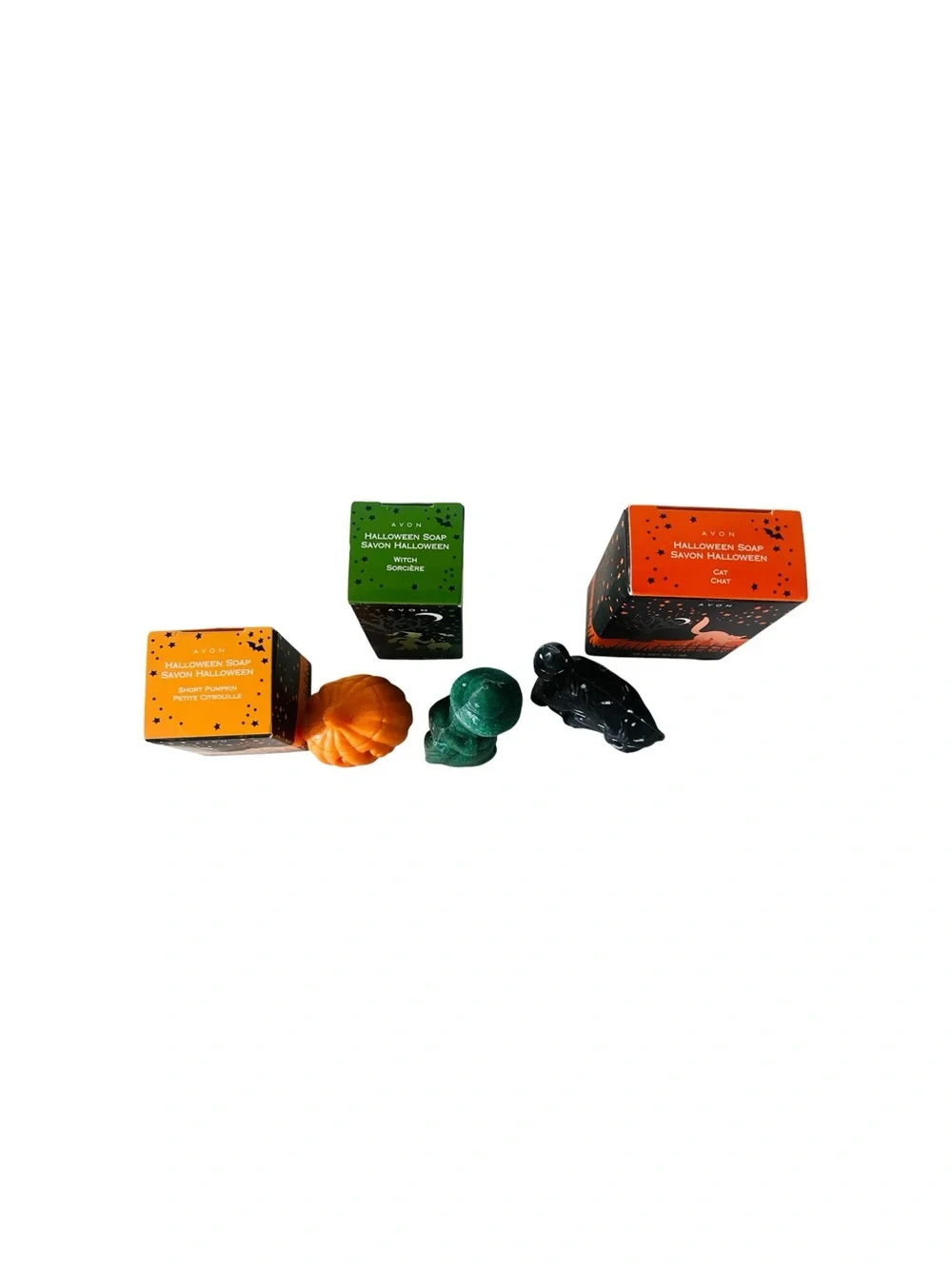 Vintage Avon Halloween Soap Set (3 Pieces) - 2003